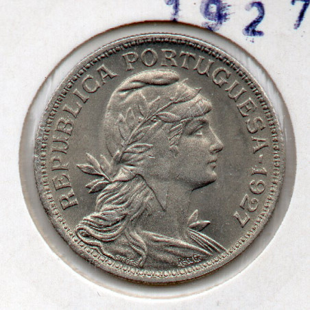 Portugal 50 Centavos 1927 BE