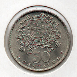 Portugal 50 Centavos 1927 BE