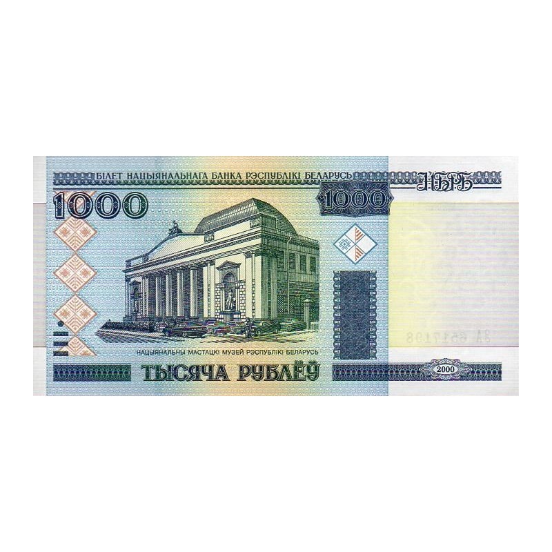 Bielorrússia 1000 Ruble 2000