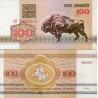 Bielorrússia 100 Rubles 1992