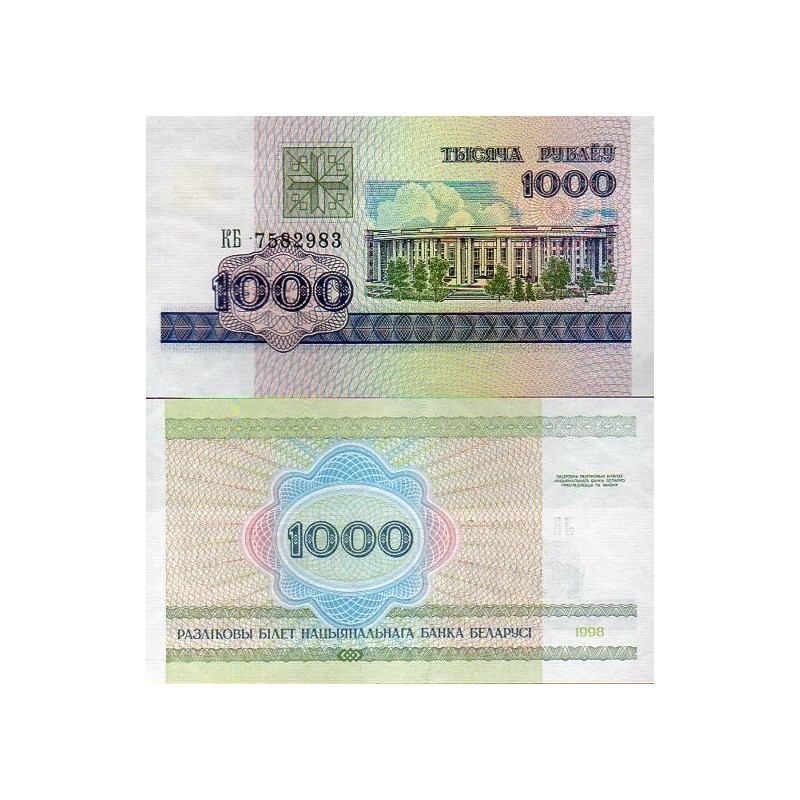 Bielorrússia 1000 Ruble 1998