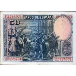 Espanha 50 Pesetas 1928