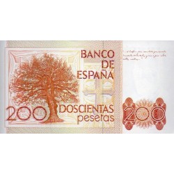 Espanha 200 Pesetas 1980