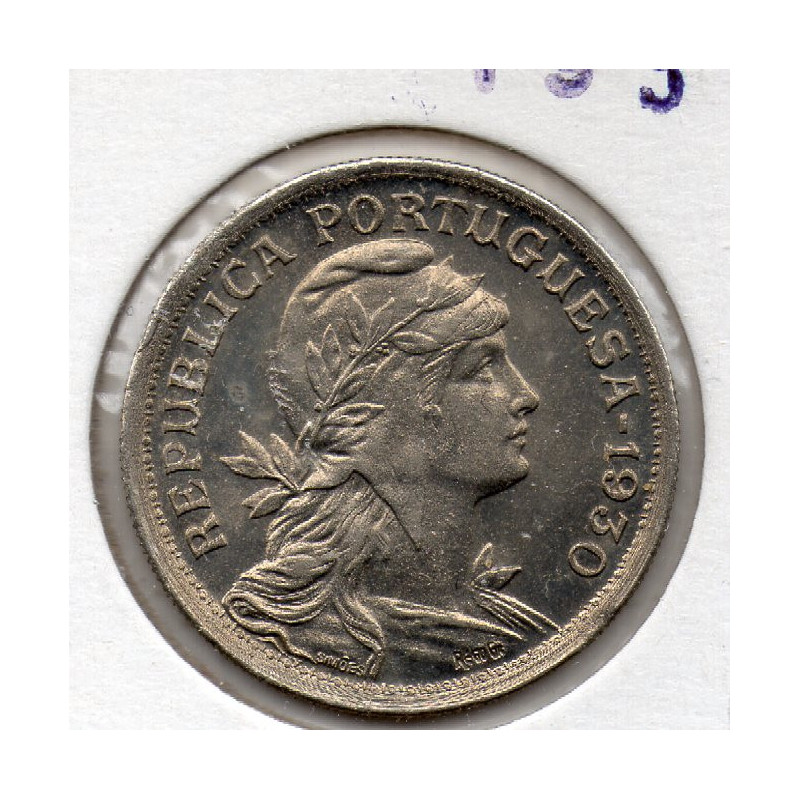 Portugal 50 Centavos 1930 MBC