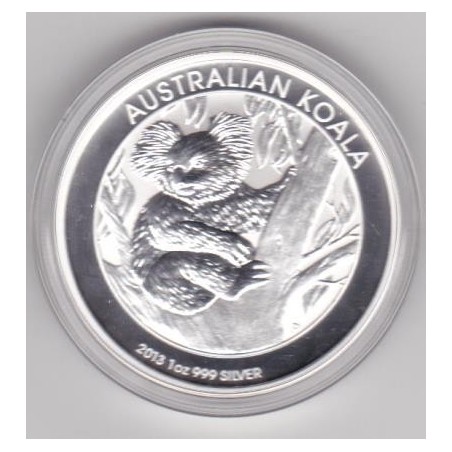 Austrália 1 Dollar 2013 Koala (1 oz Prata