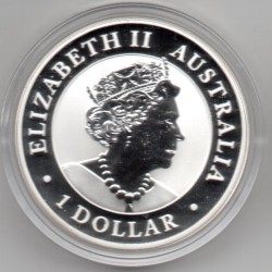 Austrália 1 Dollar 2013 Koala (1 oz Prata