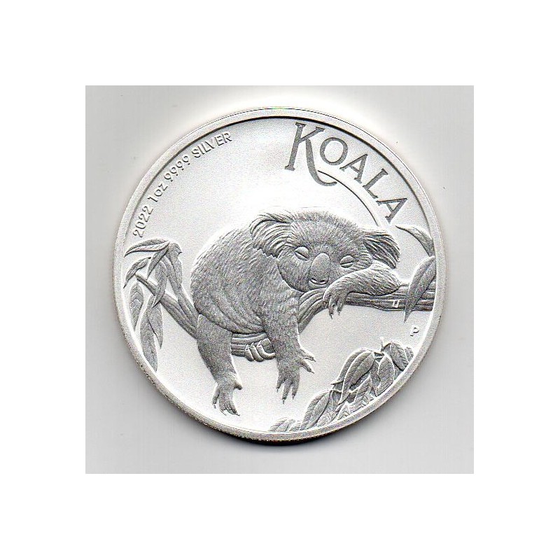 Austrália 1 Dollar 2022 Koala (1 oz Prata