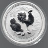 Austrália 1 Dollar 2017 Ano do Galo (1 oz Prata