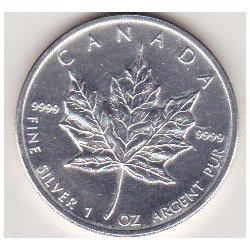 Canada 5 Dólares 2009 ( 1 oz Prata Fina)