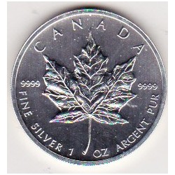 Canada 5 Dólares 2012 ( 1 oz Prata Fina)