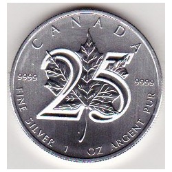 Canada 5 Dólares 2013 ( 1 oz Prata Fina)