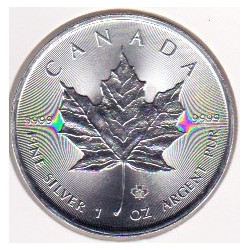 Canada 5 Dólares 2014 ( 1 oz Prata Fina)