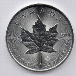 Canada 5 Dólares 2024 ( 1 oz Prata Fina)