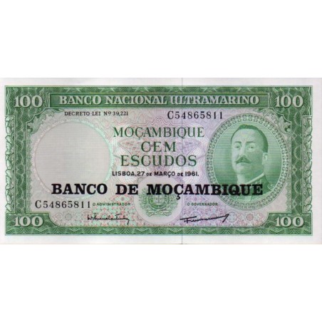 Moçambique 100 Escudos 1961