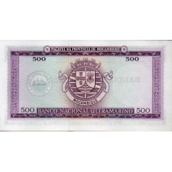 Moçambique 500 Escudos 1967