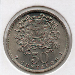 Portugal 50 Centavos 1953 Sob