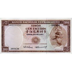 Timor 100 Escudos 1963