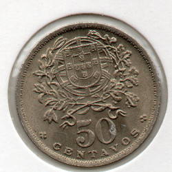 Portugal 50 Centavos 1955 Sob