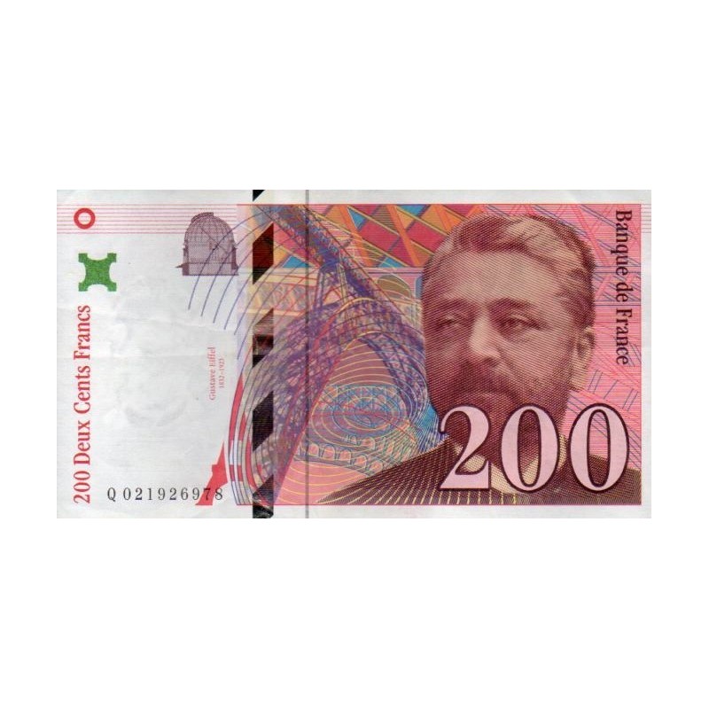 França 200 Francos 1996
