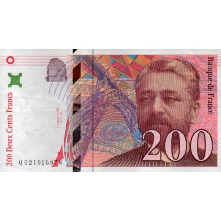 França 200 Francos 1996