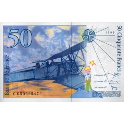 França 50 Francos 1999