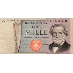 Itália 1000 Lire 1969