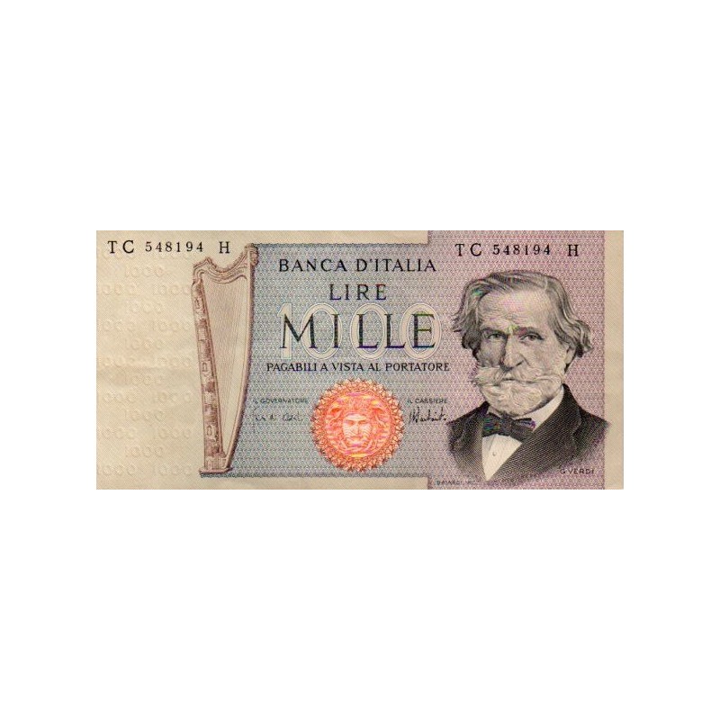Itália 1000 Lire 1969