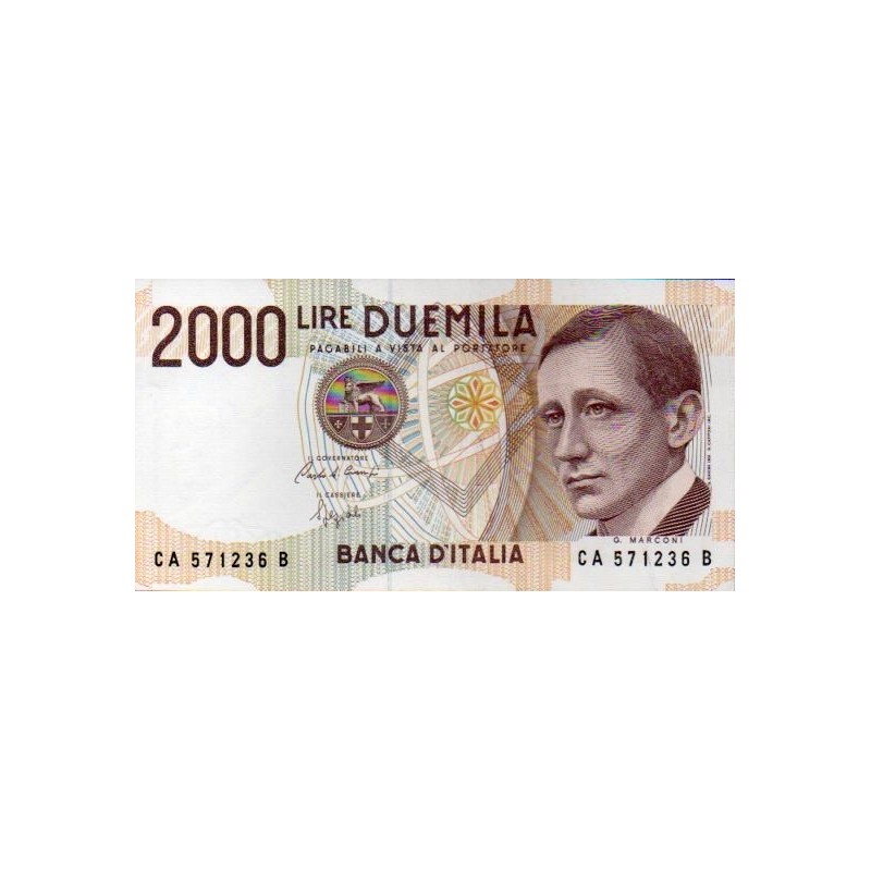 Itália 2000 Lire 1990