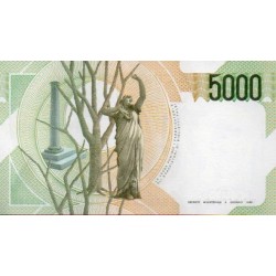 Itália 5000 Lire 1985