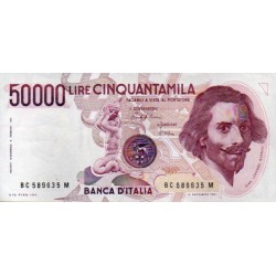 Itália 50000 Lire 1984