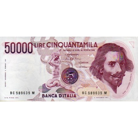 Itália 50000 Lire 1984