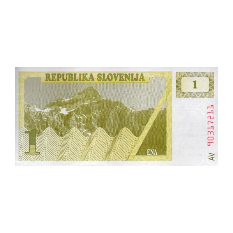 Eslovénia 1 Tolar ND 1990