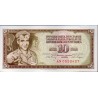 Jugoslávia 10 Dinara 1968