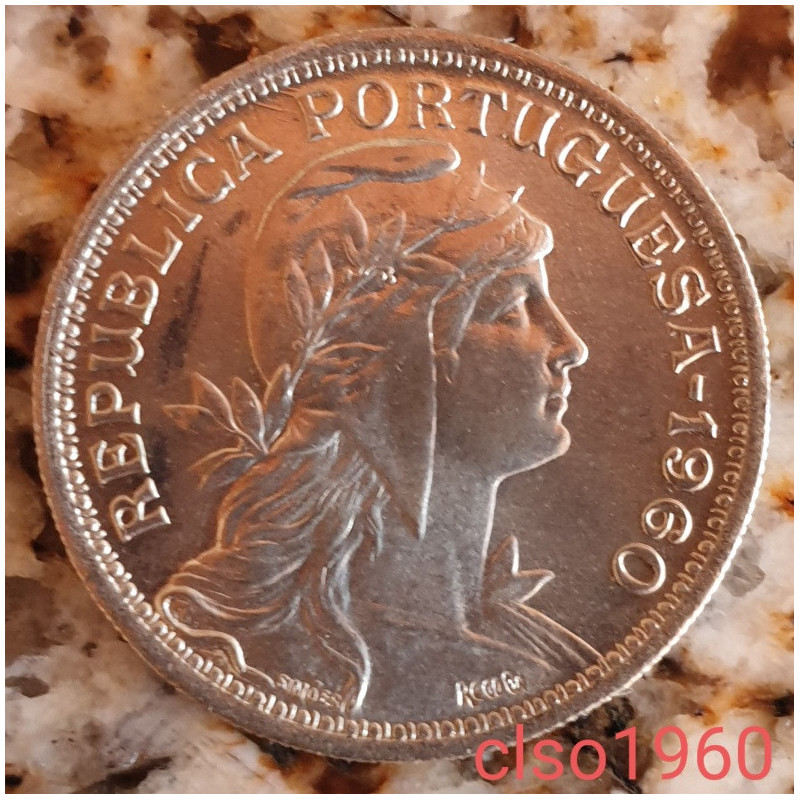 Portugal 50 Centavos 1960 Sob