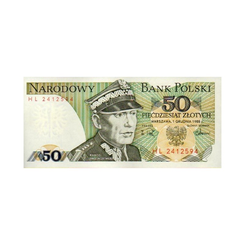 Polónia 50 Zlotych 1988