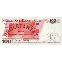 Polónia 100 Zlotych 1988