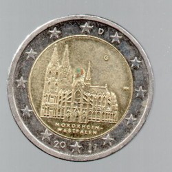 Alemanha 2 € 2011 (Renâniado Norde Vestfália) (G)