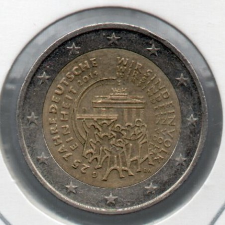 Alemanha 2 € 2015 (Reunificação da Alemanha) (D)