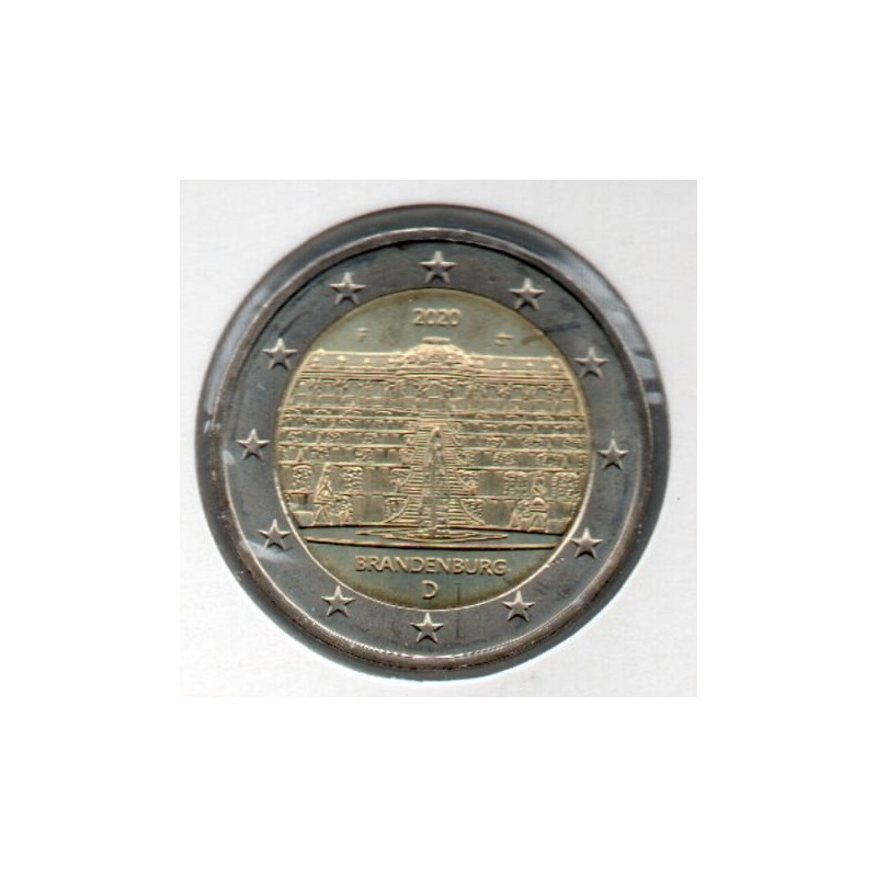 Alemanha 2 € 2020 (Brandenburg) (F)