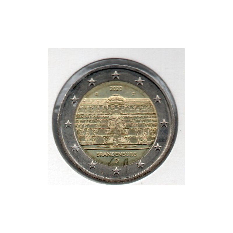 Alemanha 2 € 2020 (Brandenburg) (G)