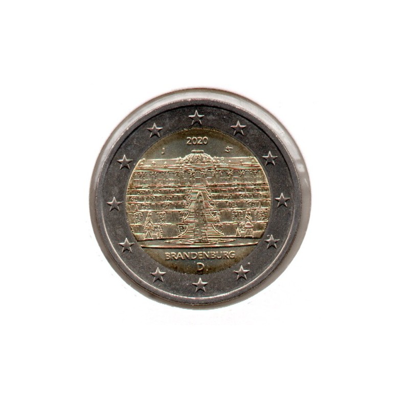 Alemanha 2 € 2020 (Brandenburg) (J)