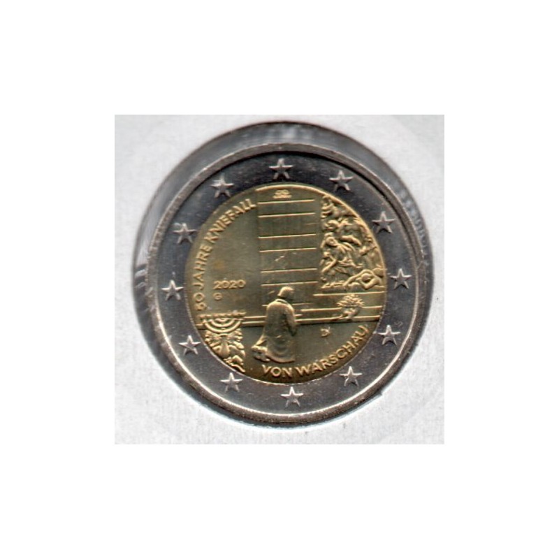 Alemanha 2 € 2020 (Varsóvia) (G)