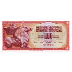 Jugoslávia-Sérvia 100 Dinar...
