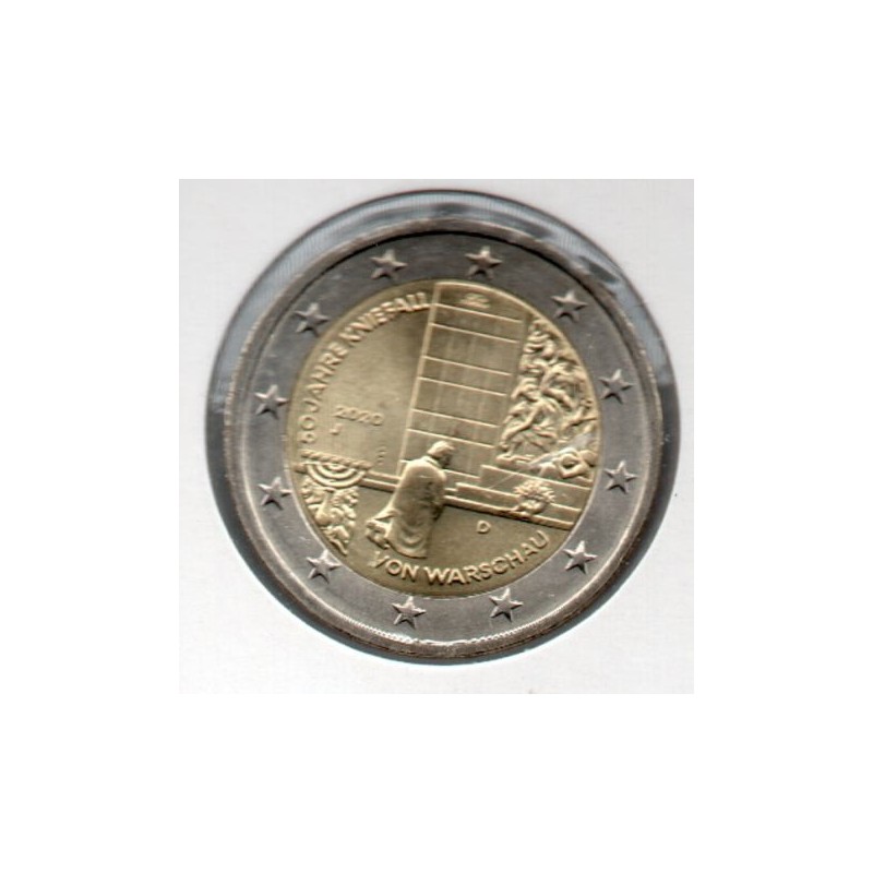 Alemanha 2 € 2020 (Varsóvia) (5 Letras)