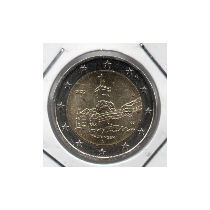 Alemanha 2 € 2022 (Castelo) (D)