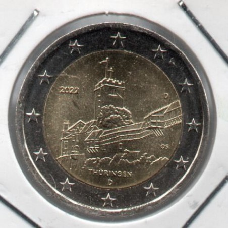 Alemanha 2 € 2022 (Castelo) (D)