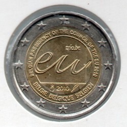 Bélgica 2 € 2010 (Presidência do Conselho UE