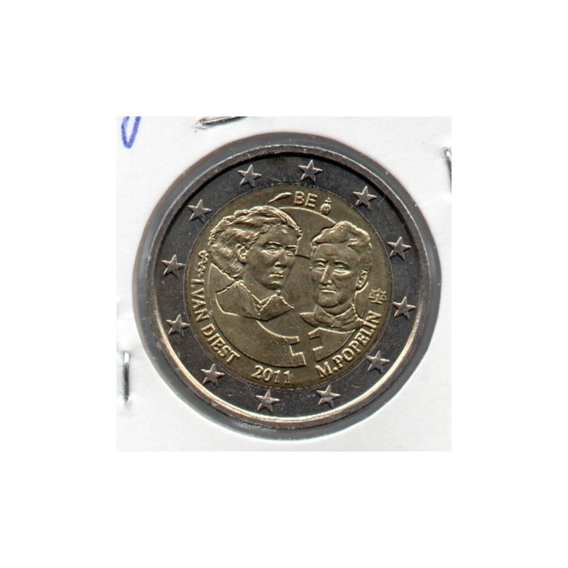 Bélgica 2 € 2011 (Dia Internacional da Mulher)