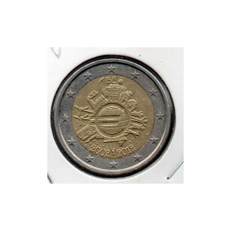 Bélgica 2 € 2012 (10 Anos do Euro