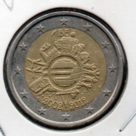 Bélgica 2 € 2012 (10 Anos do Euro